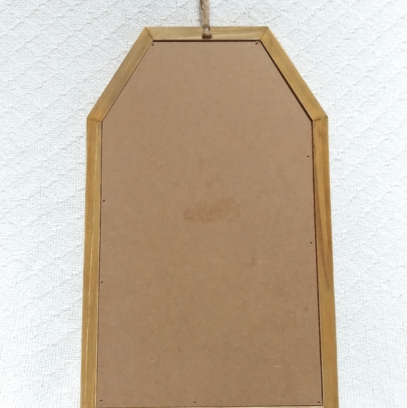 "Fresh Eggs" Wooden Canvas Wall Hanging Decor - Picture 3 of 5